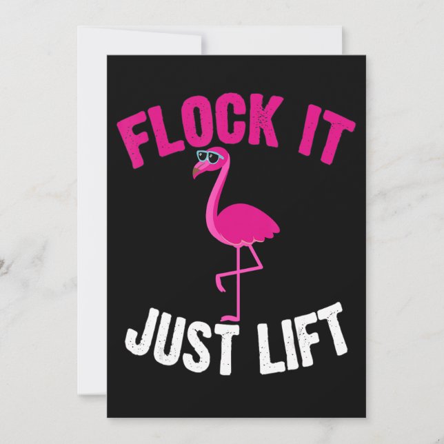 Flamingo | Flamingo Weightlift Flock Spara Datumet (Framsida)