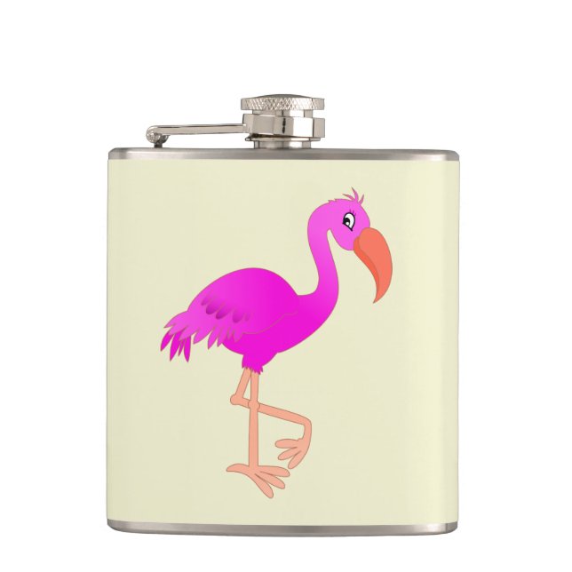FLAMINGO FLASK FÖR MORS DAG FICKPLUNTA (Framsidan)