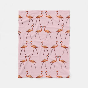 Flamingo Fleece Blanket