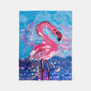 Flamingo Fleecefilt
