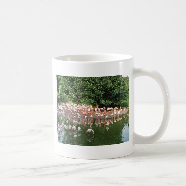 flamingo flock kaffemugg (Höger)