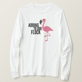 Flamingo Flock Moderskap Långärmad T-Shirt