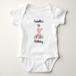 Flamingo Födelsedagsfest Bodykostym T Shirt