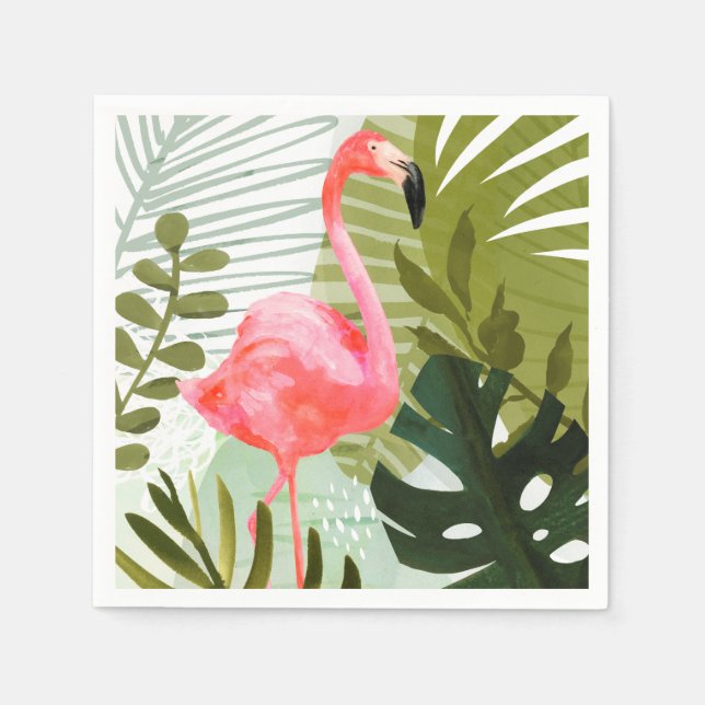 Flamingo Forest Pappersservett (Framsidan)