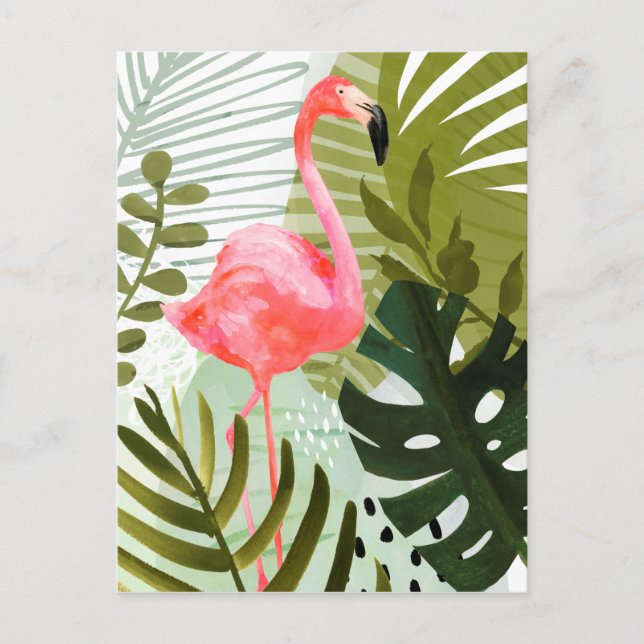 Flamingo Forest Vykort (Framsida)