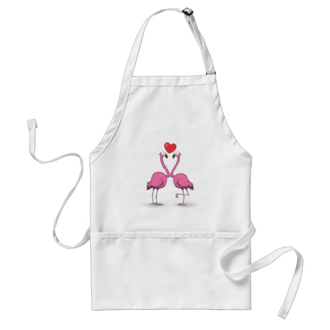 Flamingo Förkläde (Framsidan)