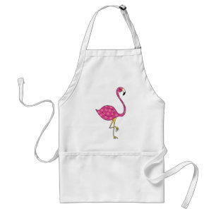 flamingo förkläde