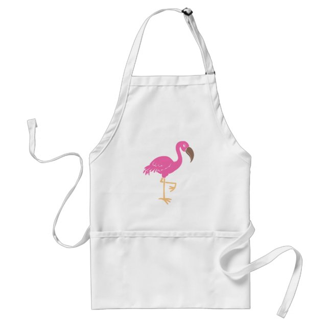 Flamingo Förkläde (Framsidan)