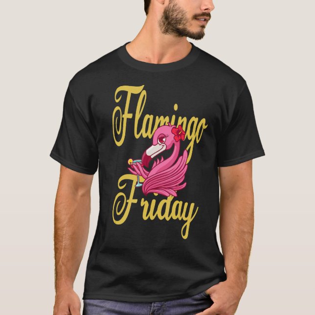 Flamingo Fredag 1 T Shirt (Framsida)