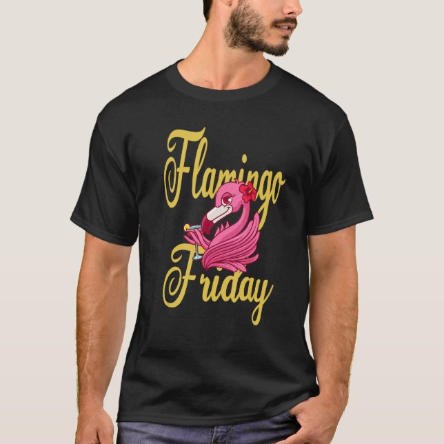 Flamingo Fredag 1 T Shirt (Framsida)