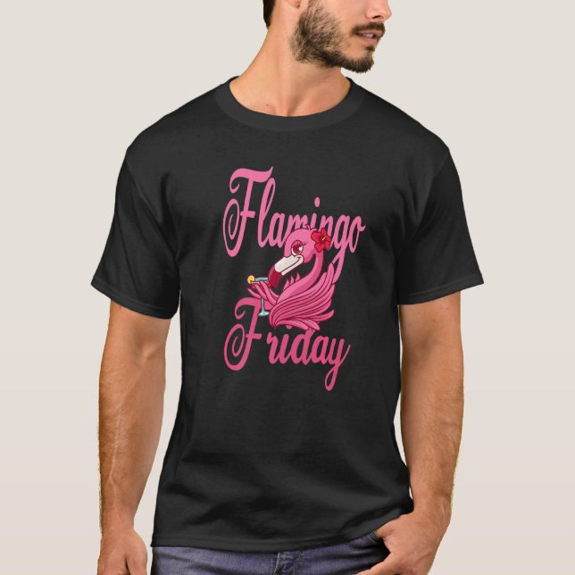 Flamingo Fredag 1 T Shirt (Framsida)