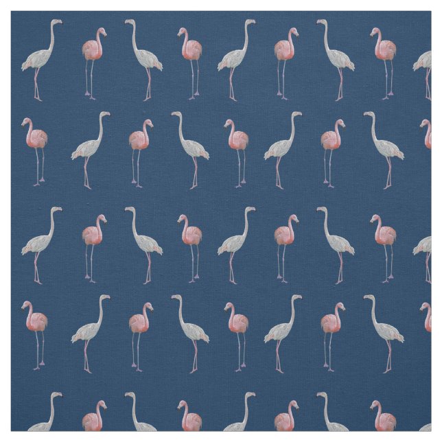 Flamingo Frenzy Fabric (flottan) Tyg (Provkarta)