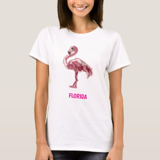Flamingo gemalter pinker Flamingo  T Shirt