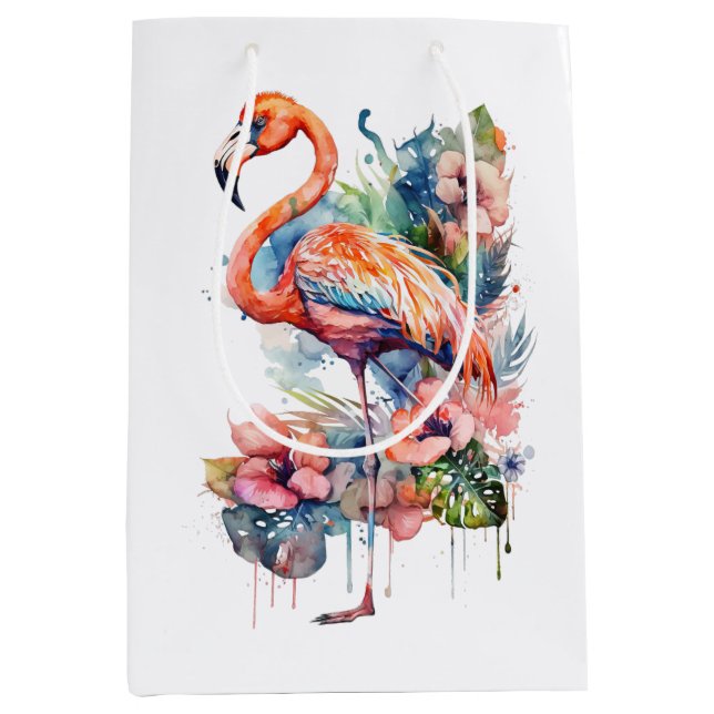 Flamingo Gift Bag (Framsidan)