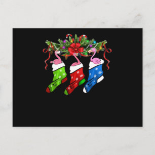Flamingo Gift God jul Flamingo Vykort
