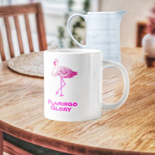 Flamingo Glory Jumbo Mugg