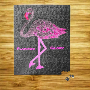 Flamingo Glory Pussel