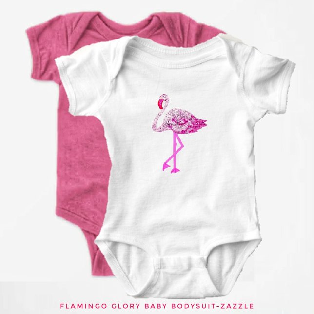 Flamingo Glory T Shirt (Skapare uppladdad)