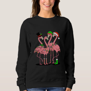 Flamingo God jul Funny Flamingo Älskare Gift T Shirt
