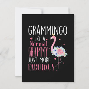 Flamingo Grammingo som en vanlig Grammy-gåva Inbjudningar