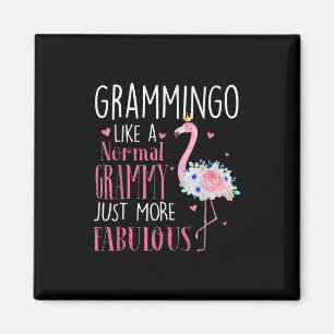 Flamingo Grammingo som en vanlig Grammy-gåva Magnet