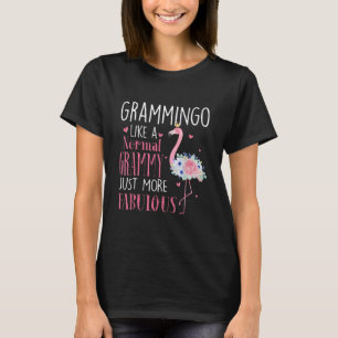 Flamingo Grammingo som en vanlig Grammy-gåva T Shirt