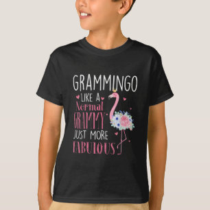 Flamingo Grammingo som en vanlig Grammy-gåva T Shirt