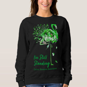 Flamingo Grönt Ribbon Celiac Disease Awareness T Shirt