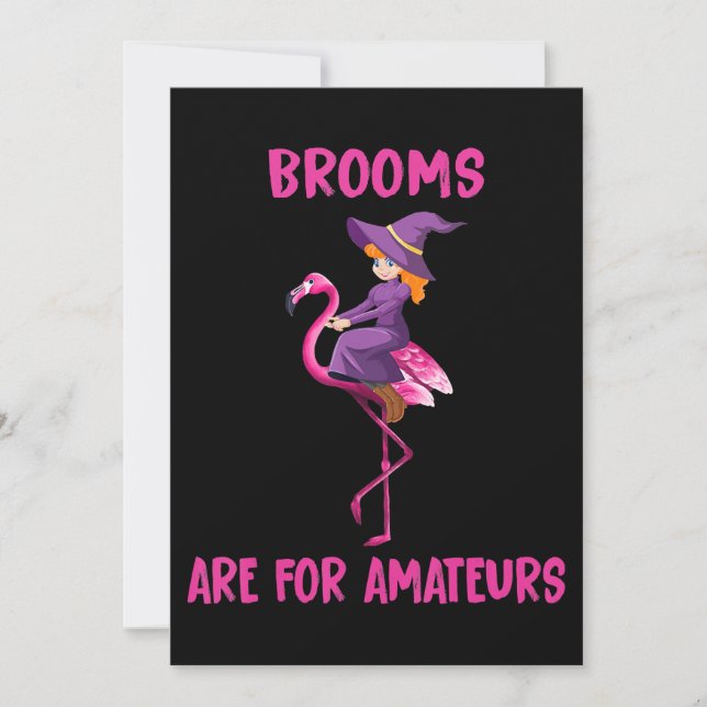 Flamingo | Halloween costume Flamingoween Tack Kort (Framsida)