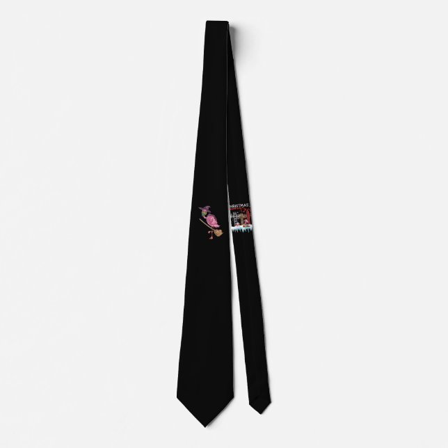 Flamingo | Halloween Flamingo Witch Scary Party Slips (Framsida)