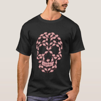 Flamingo Halloween Spooky Wading Bird Scary Trick T Shirt