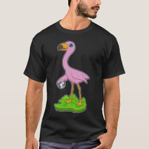 Flamingo Handball-spelarhandboll T Shirt