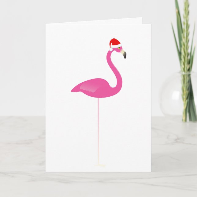Flamingo-Helgdag-mappat kort (Framsida)
