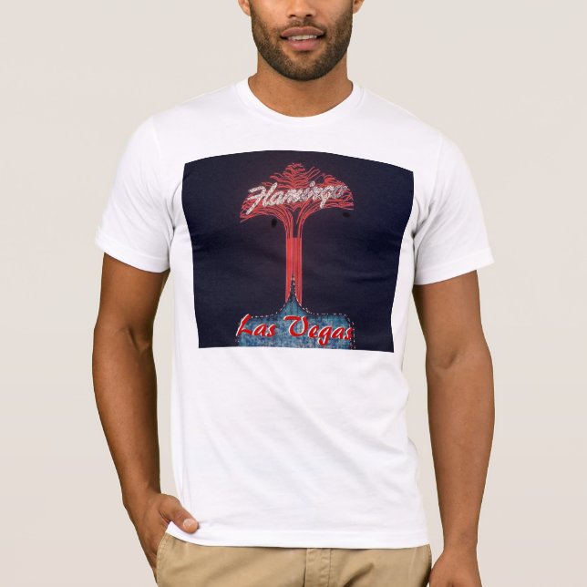Flamingo Hotel Las Vegas T Shirt (Framsida)