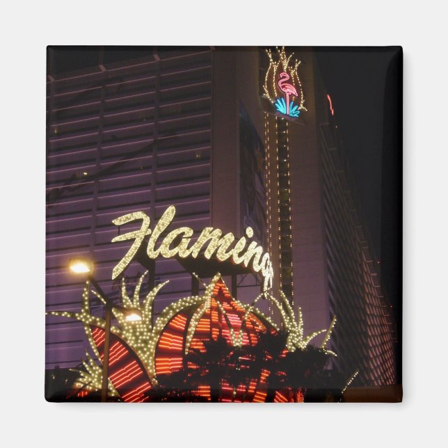 Flamingo Hotel Magnet (Framsidan)