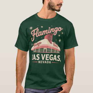 Flamingo Hotel Retro Vintage Las Vegas T Shirt