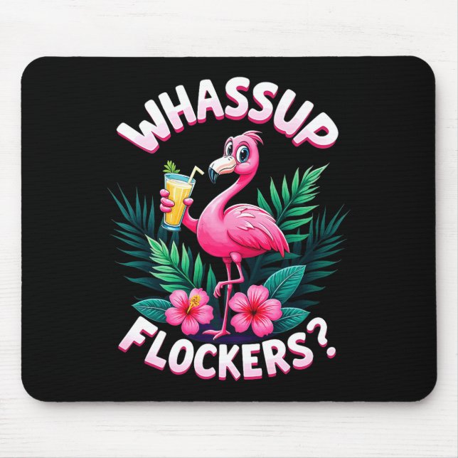 Flamingo Humor Quote Flamingo Lover Whup Flockers  Musmatta (Framsidan)