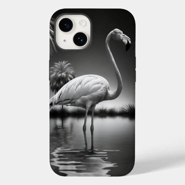 Flamingo i Bassäng (Baksida)