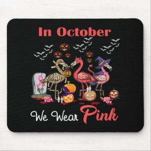 Flamingo i oktober Bära Rosa Breast Cancer Hal Musmatta