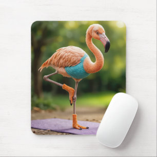 Flamingo in a Yoga Pose Musmatta