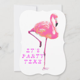 Flamingo-inbjudan Inbjudningar