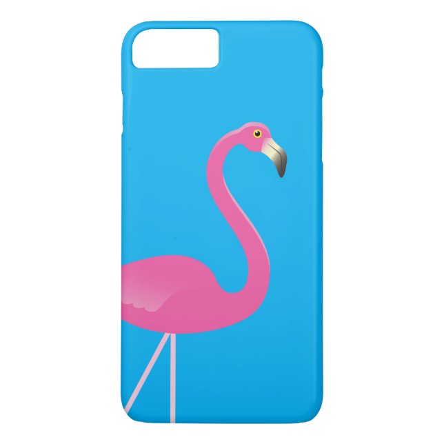 Flamingo iPhone 7 Plus Fodral Blue Case-Mate iPhone Skal (Baksida)