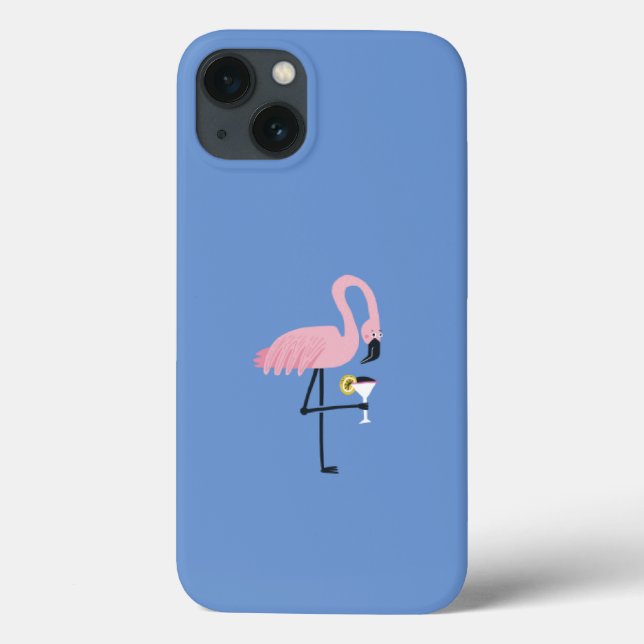 Flamingo iphone case (Baksida)