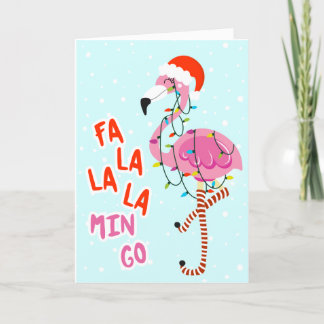 Flamingo Jul Helgkort