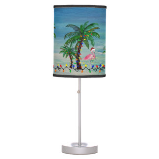 Flamingo jul holiday bordslampa