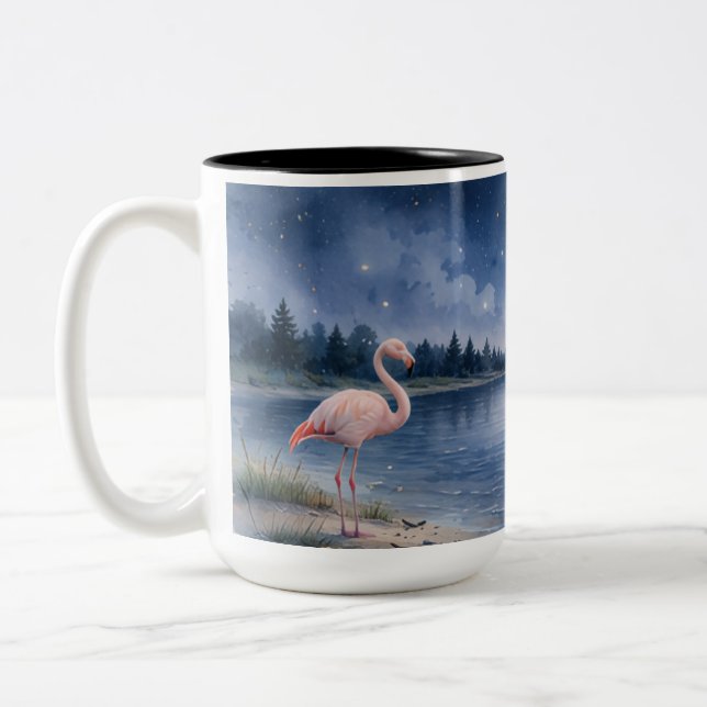 Flamingo julgran kopp (Vänster)
