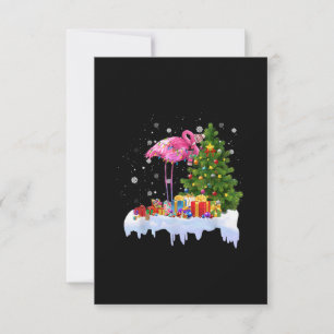 Flamingo Julgran Ljus OSA Kort