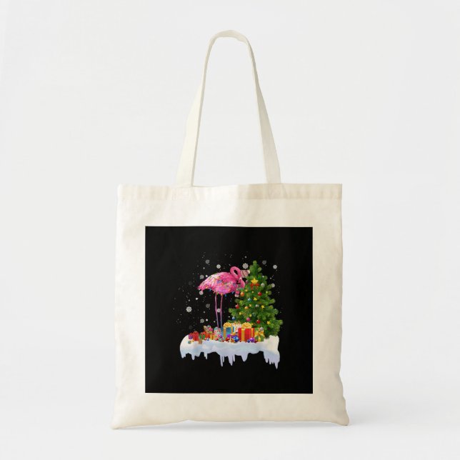Flamingo Julgran Ljus Tygkasse (Framsidan)