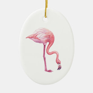 Flamingo Julgransprydnad Keramik