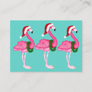 Flamingo-julklapp/Märkre Tilläggskort